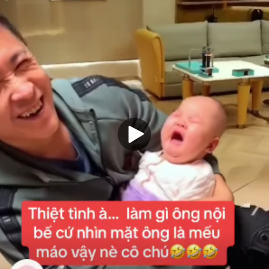 MỖI KHI KHI ÔNG NỘI BẾ EM VÀ CÁI KẾT
